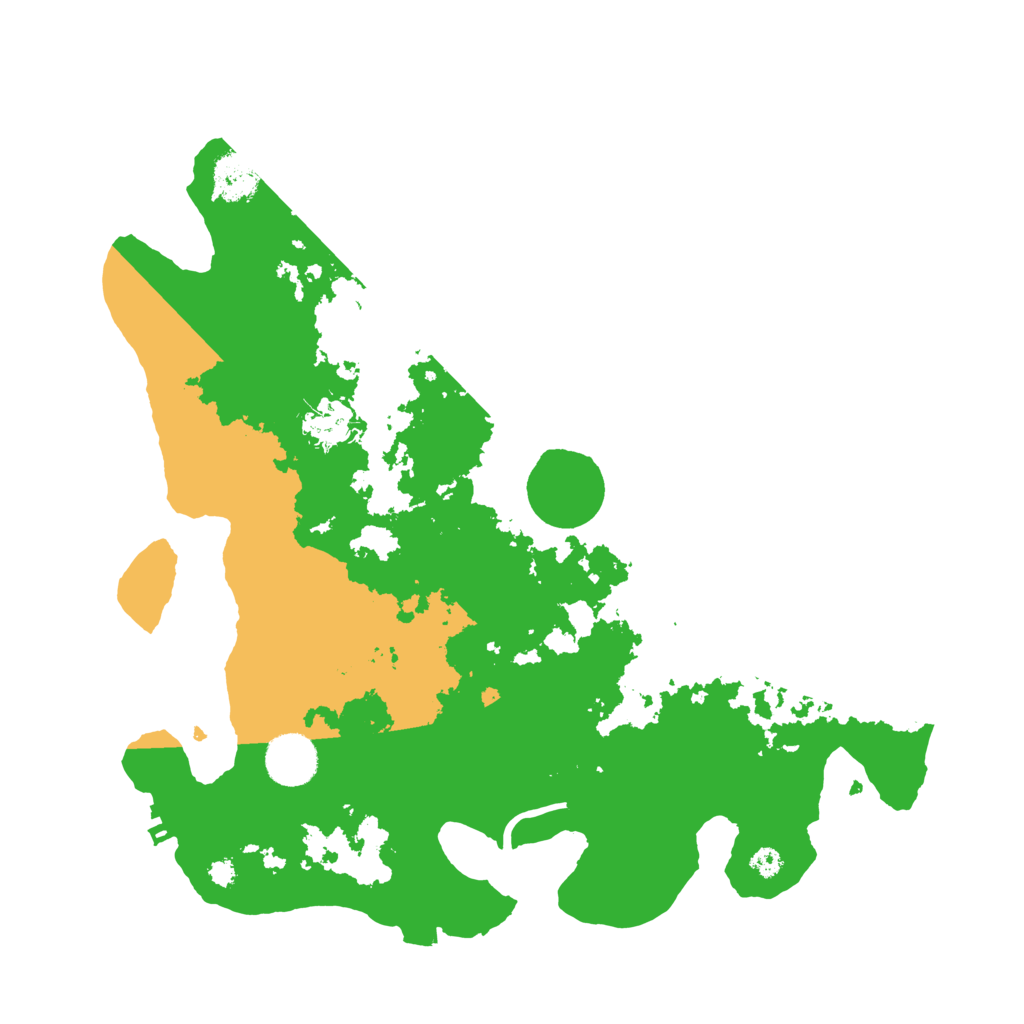 Biome Rust Map: Procedural Map, Size: 3500, Seed: 149392278
