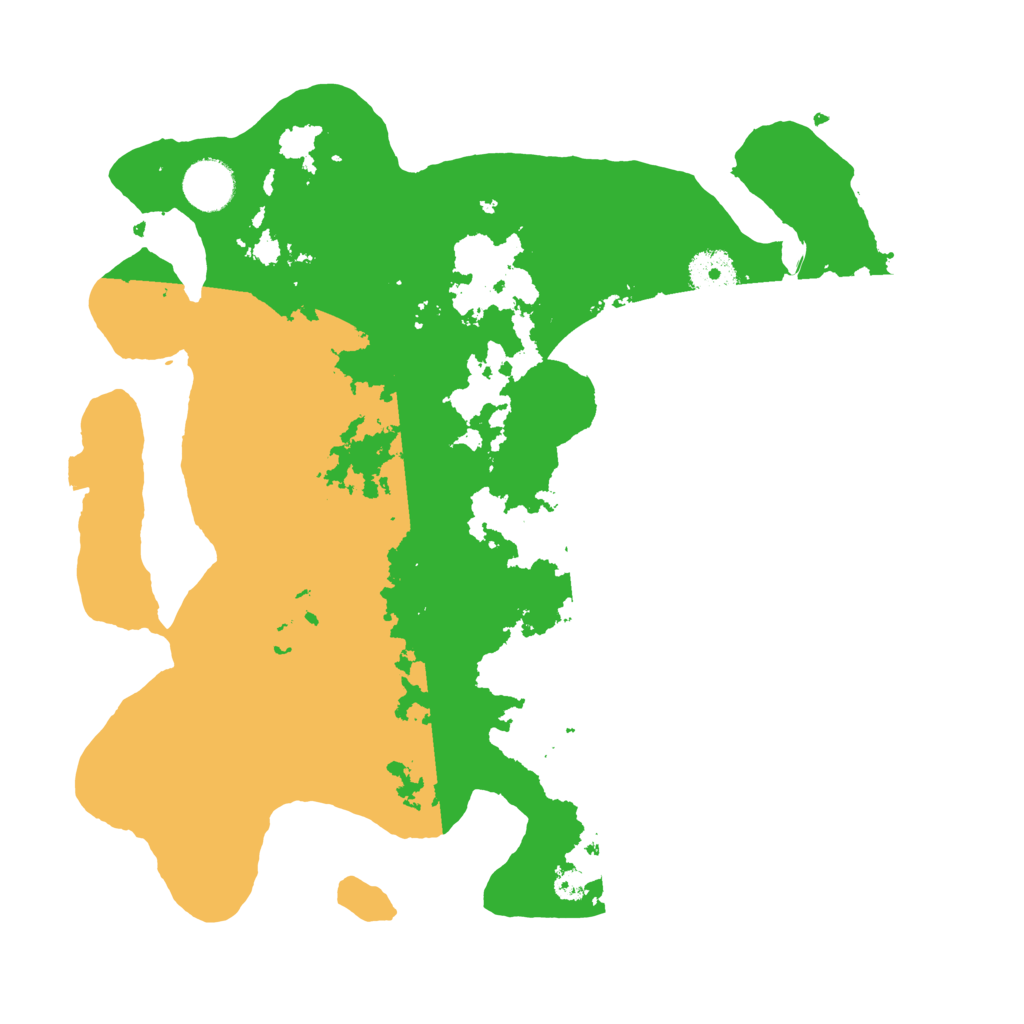 Biome Rust Map: Procedural Map, Size: 3500, Seed: 714111071