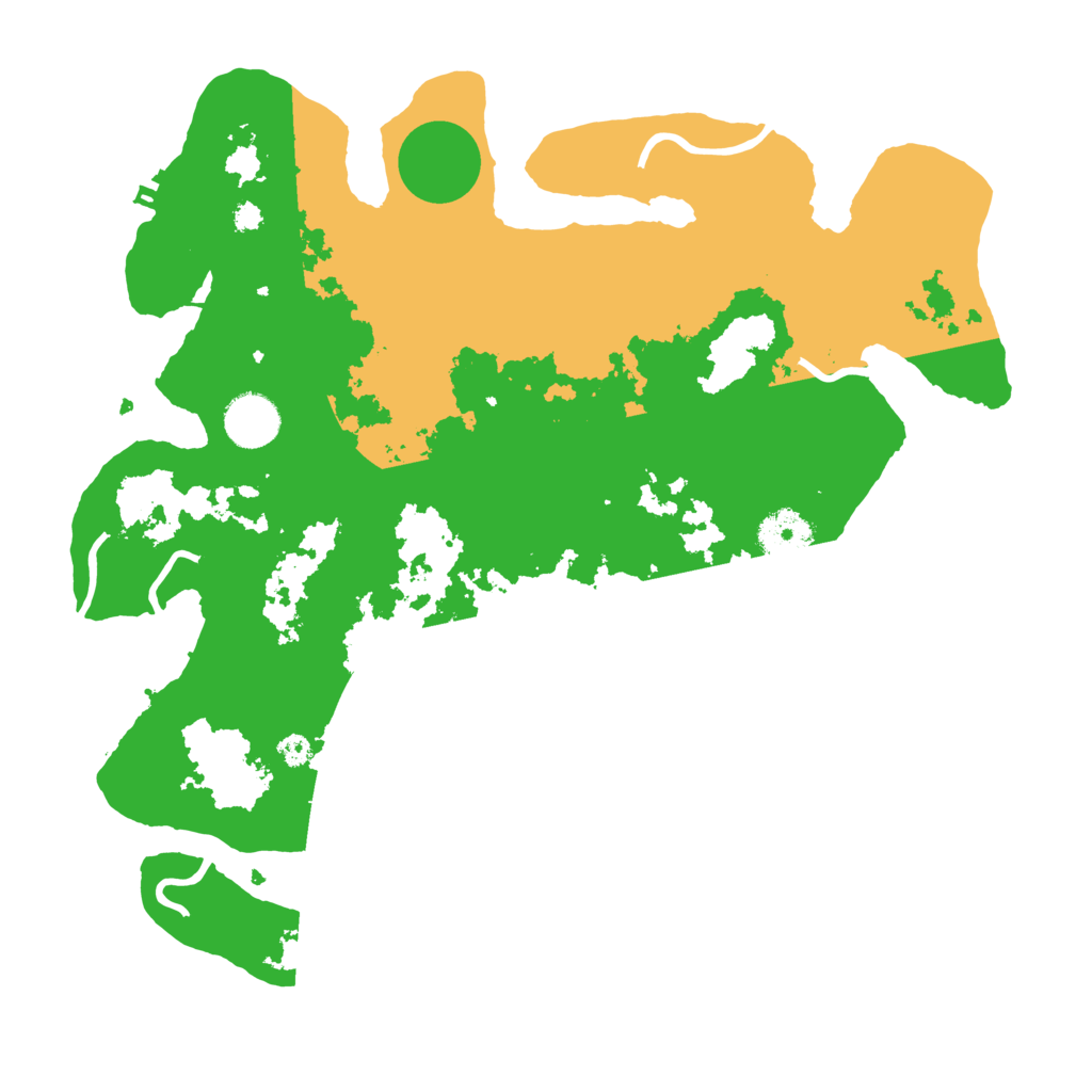 Biome Rust Map: Procedural Map, Size: 3500, Seed: 1960293779