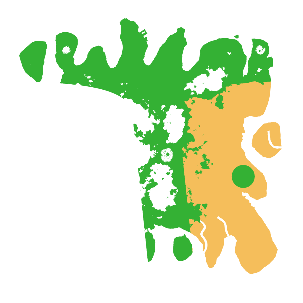 Biome Rust Map: Procedural Map, Size: 3500, Seed: 323659166