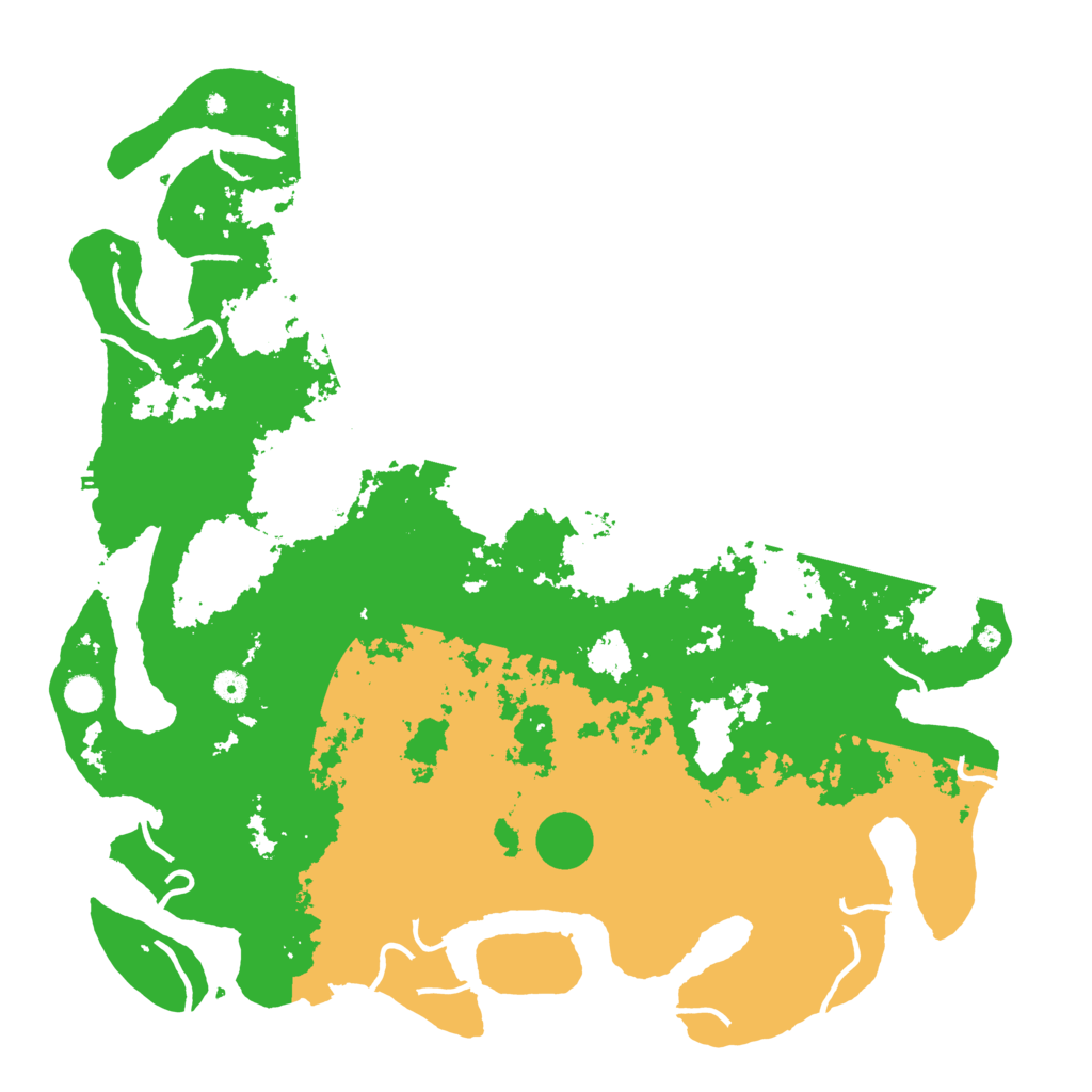 Biome Rust Map: Procedural Map, Size: 5000, Seed: 221073069