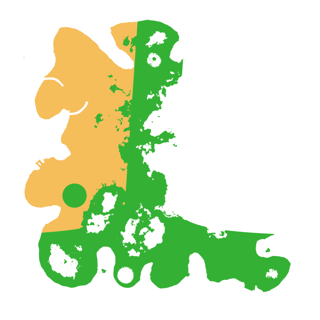 Biome Rust Map: Procedural Map, Size: 3500, Seed: 650737467