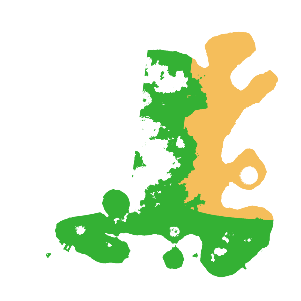 Biome Rust Map: Procedural Map, Size: 3000, Seed: 2045725327