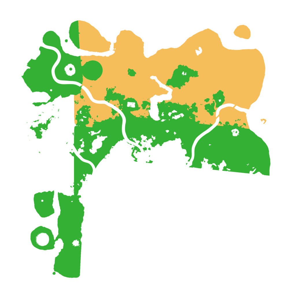 Biome Rust Map: Procedural Map, Size: 4000, Seed: 743364439