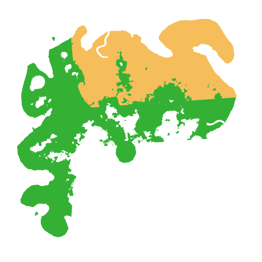 Biome Rust Map: Procedural Map, Size: 3500, Seed: 1690855700