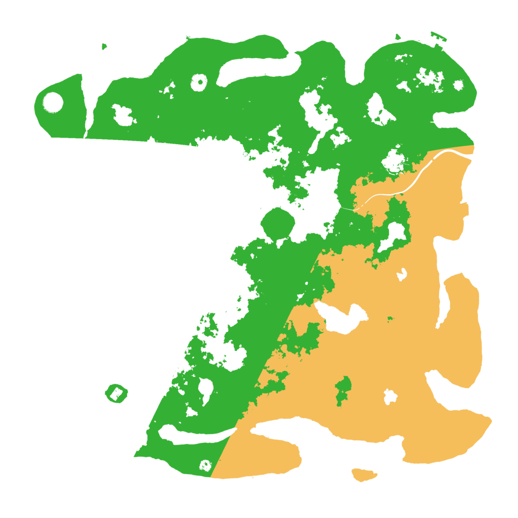 Biome Rust Map: Procedural Map, Size: 4500, Seed: 1907967438