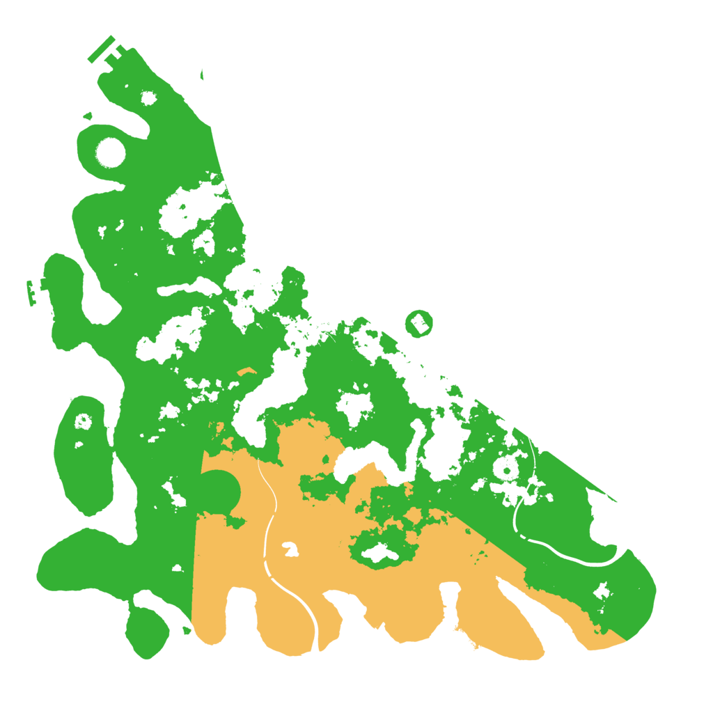 Biome Rust Map: Procedural Map, Size: 4250, Seed: 2012329782