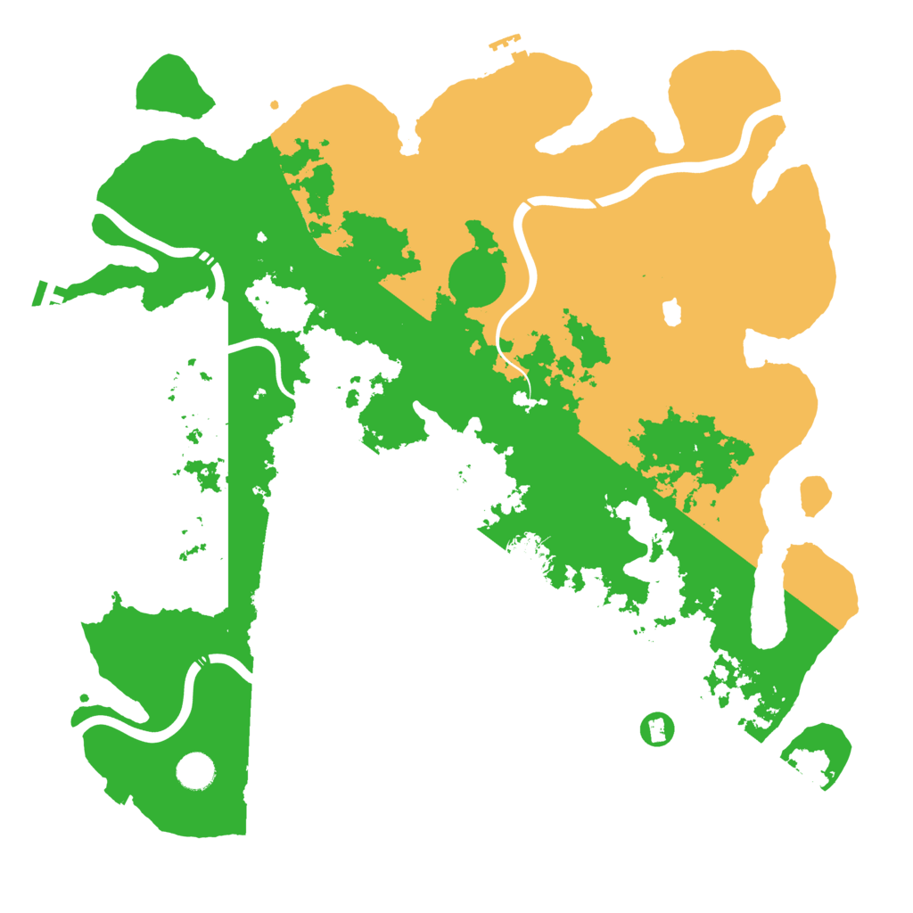 Biome Rust Map: Procedural Map, Size: 4250, Seed: 1923265757