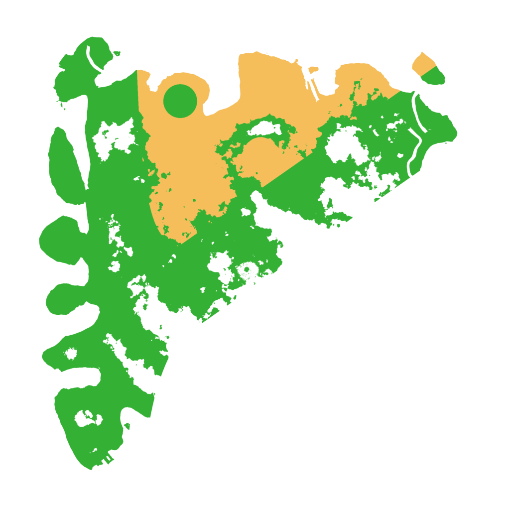 Biome Rust Map: Procedural Map, Size: 4000, Seed: 24653
