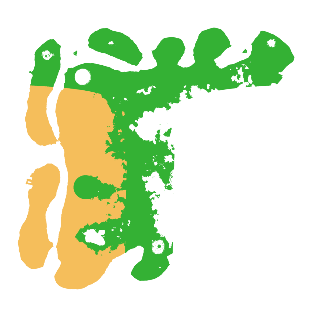 Biome Rust Map: Procedural Map, Size: 3500, Seed: 585951