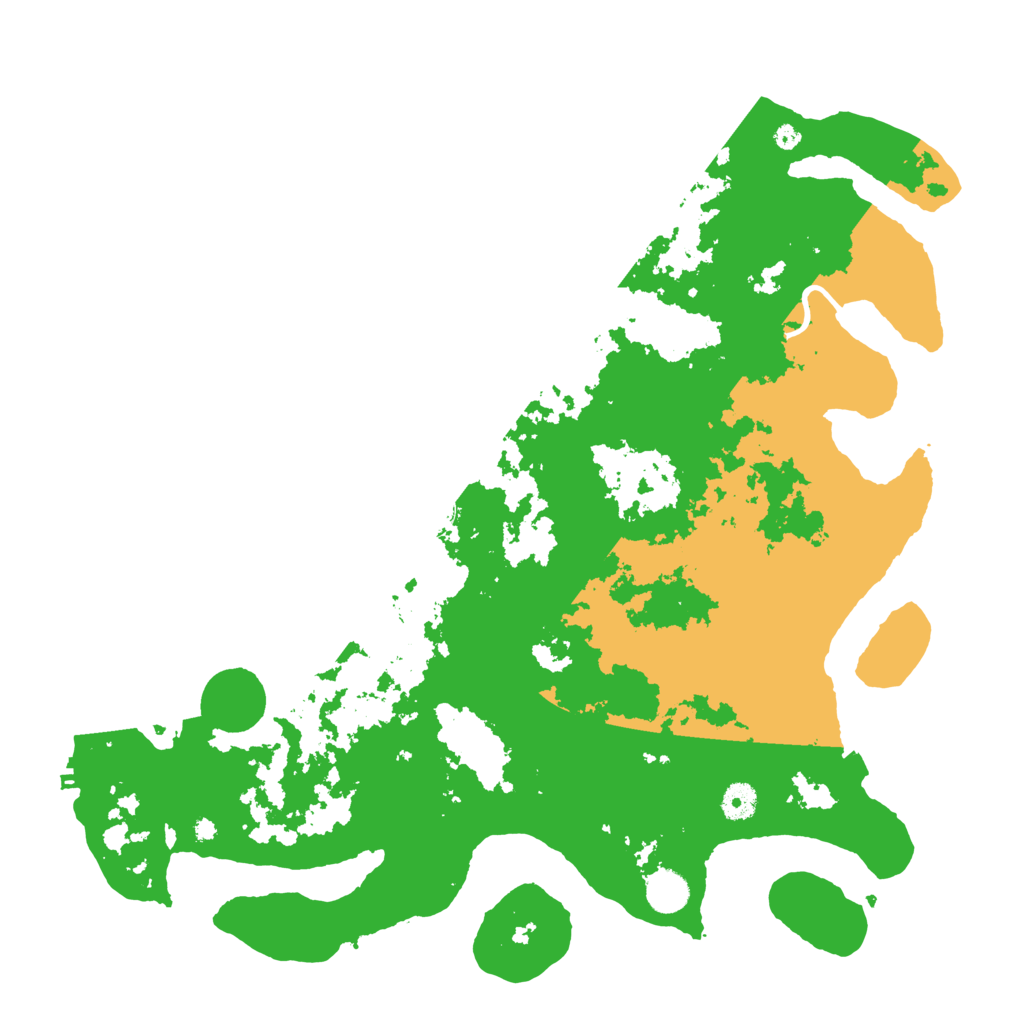 Biome Rust Map: Procedural Map, Size: 4250, Seed: 52783874