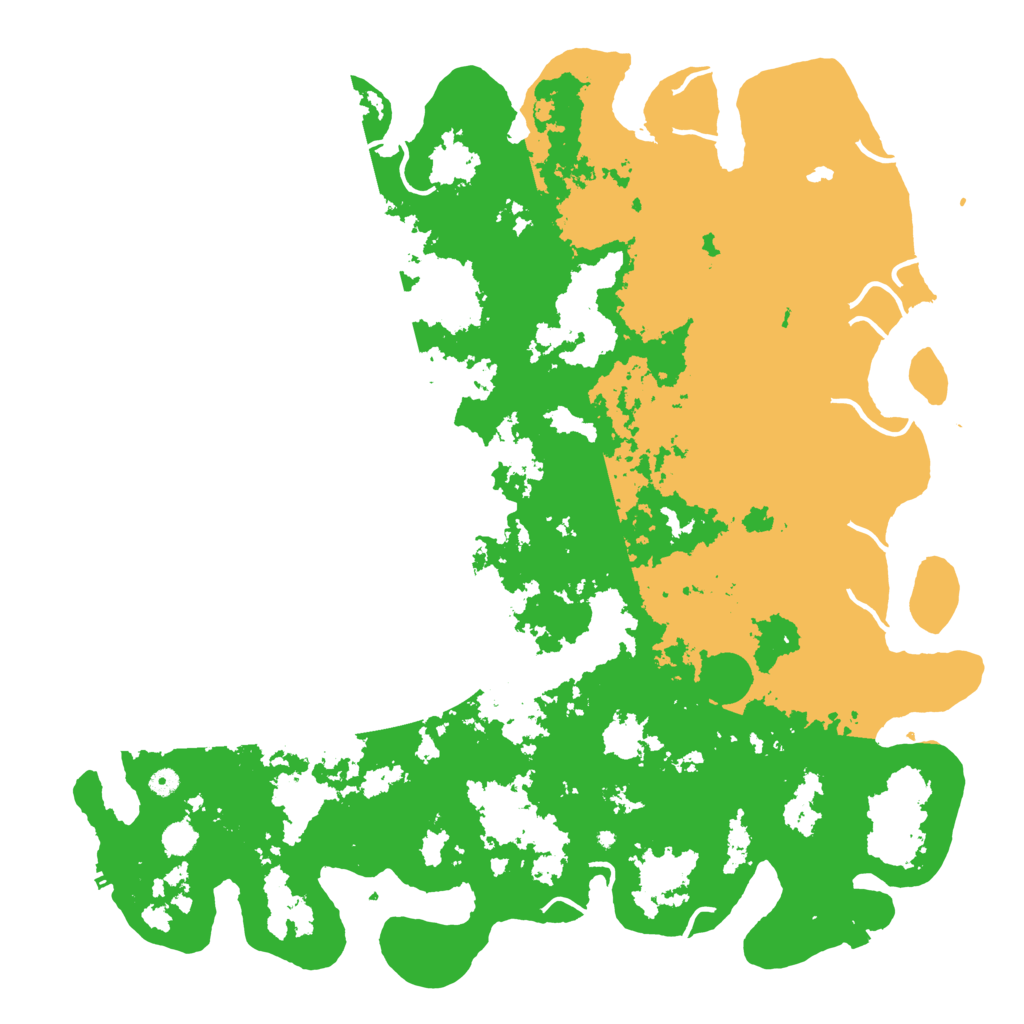 Biome Rust Map: Procedural Map, Size: 5500, Seed: 6248865