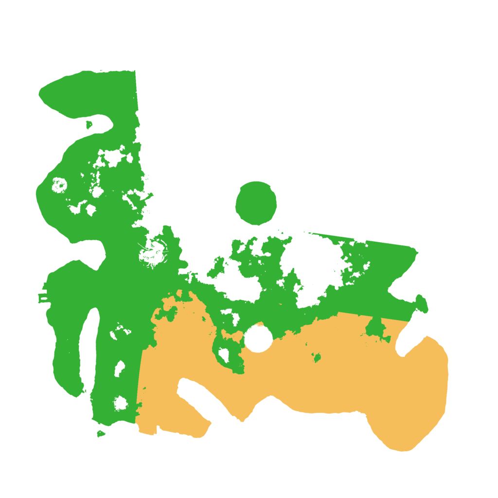 Biome Rust Map: Procedural Map, Size: 3250, Seed: 4632