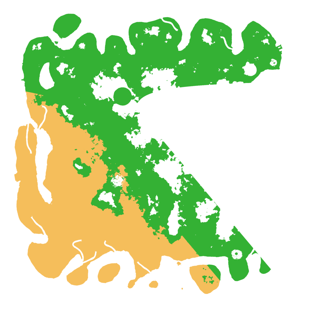 Biome Rust Map: Procedural Map, Size: 4500, Seed: 936937896