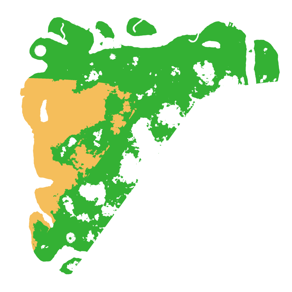 Biome Rust Map: Procedural Map, Size: 4500, Seed: 1773728672