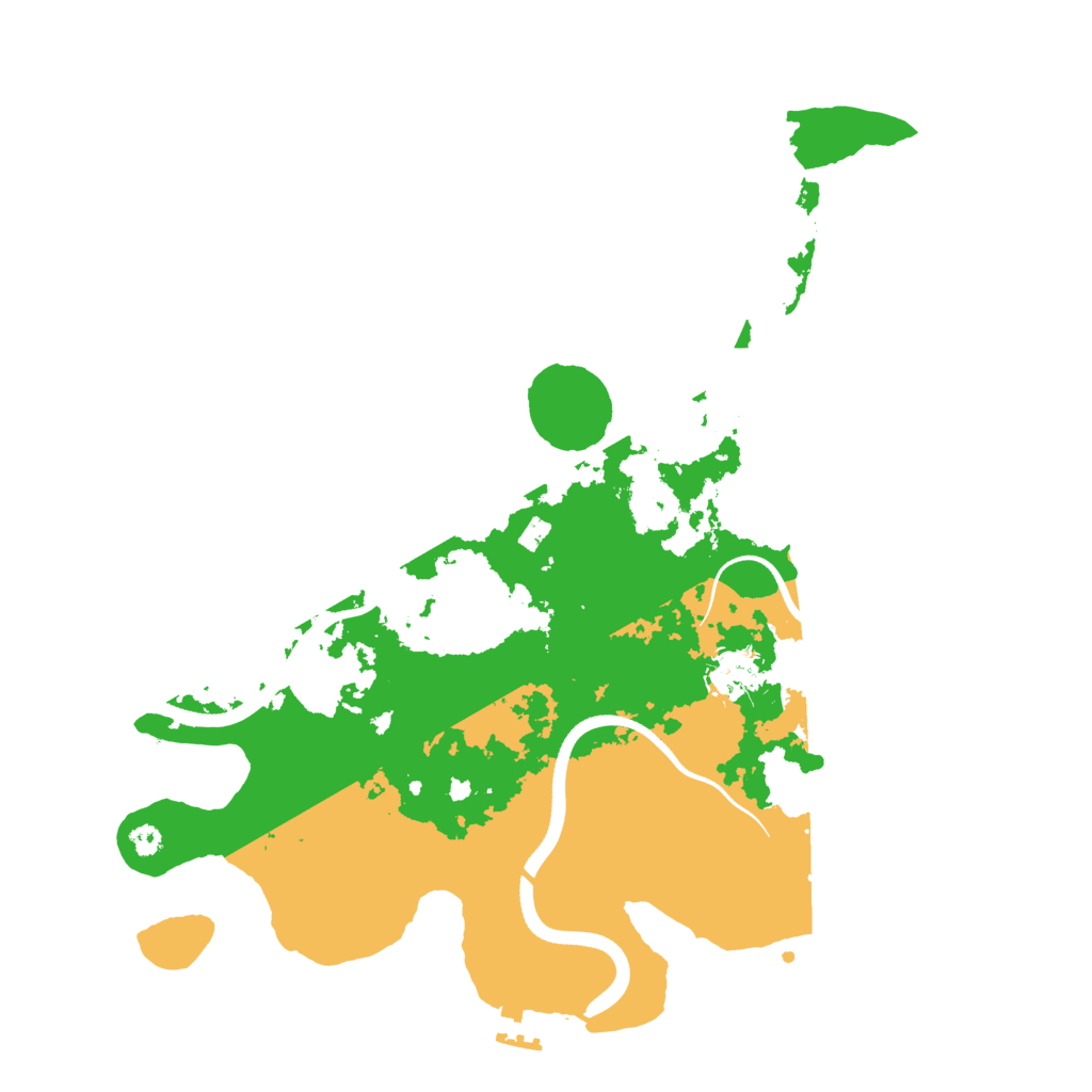 Biome Rust Map: Procedural Map, Size: 3550, Seed: 1266273008