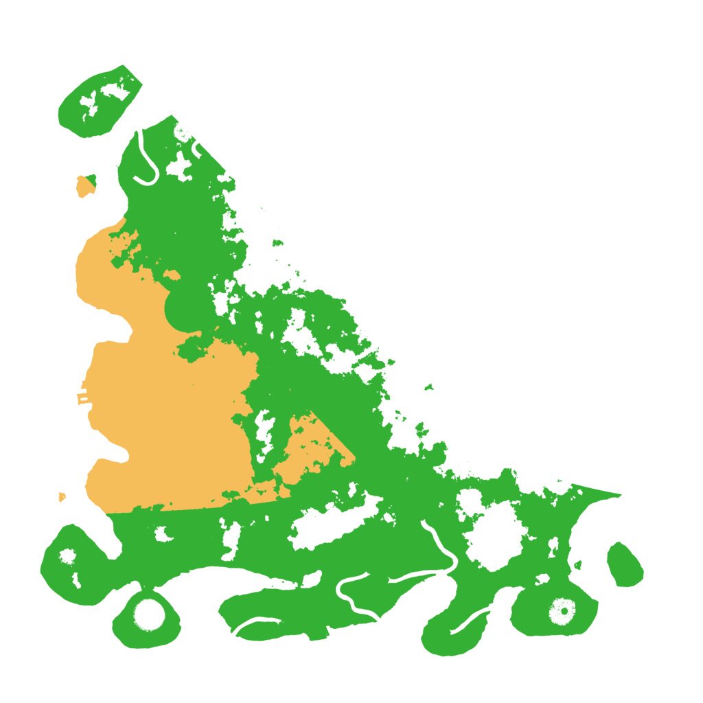 Biome Rust Map: Procedural Map, Size: 4000, Seed: 1252867479
