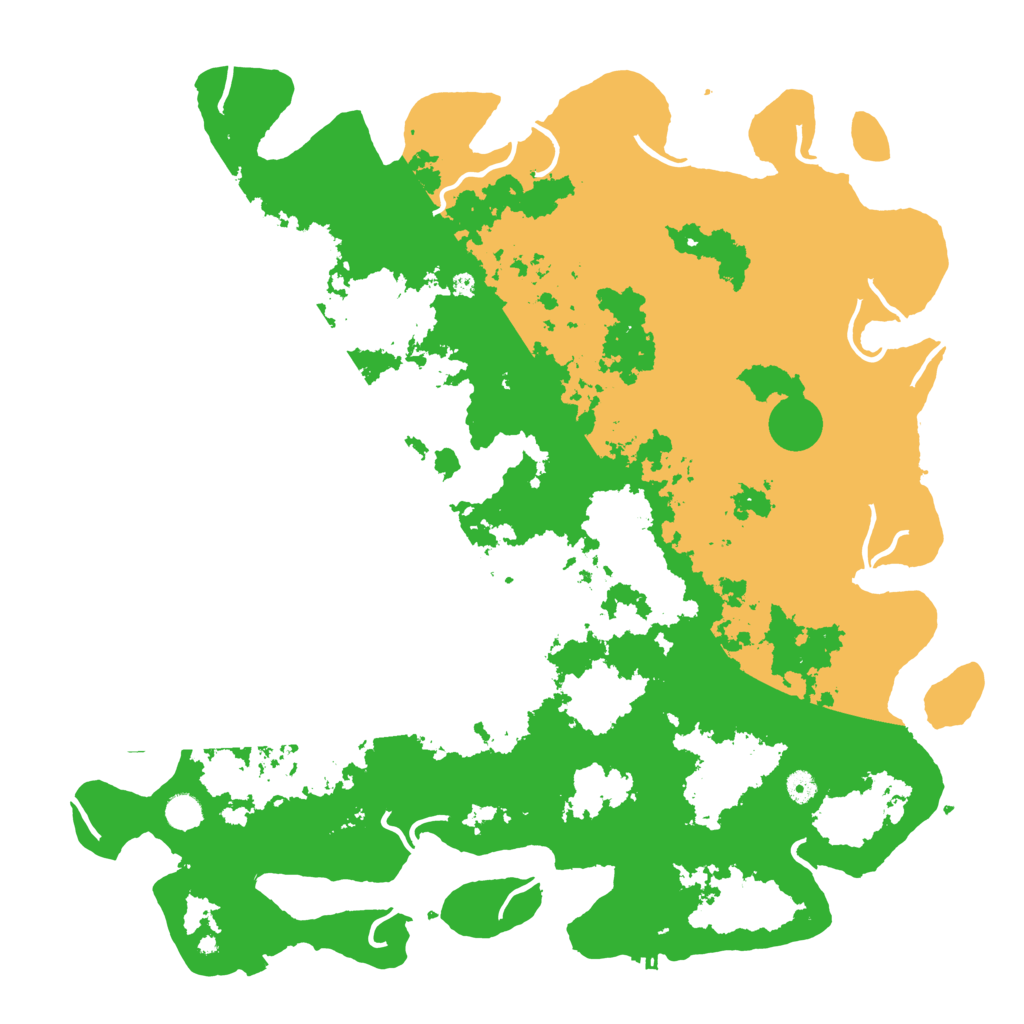 Biome Rust Map: Procedural Map, Size: 5000, Seed: 959845880