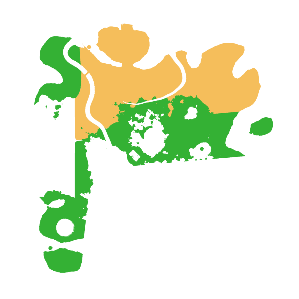 Biome Rust Map: Procedural Map, Size: 3000, Seed: 2009603811