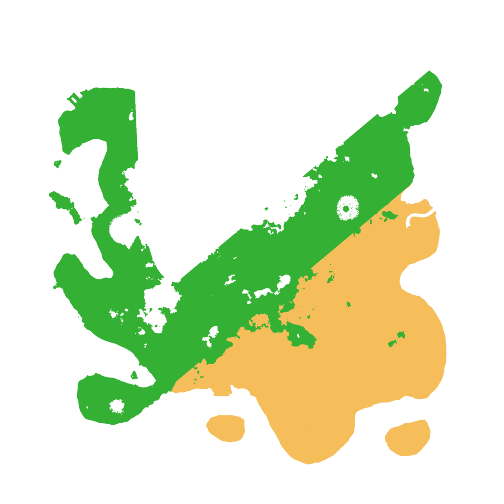Biome Rust Map: Procedural Map, Size: 3200, Seed: 1740569