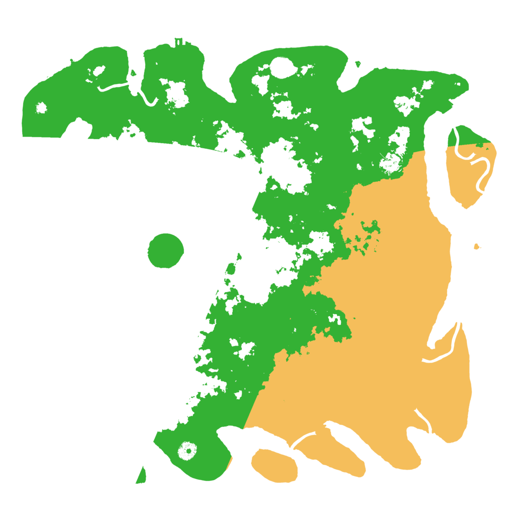 Biome Rust Map: Procedural Map, Size: 4250, Seed: 119063601