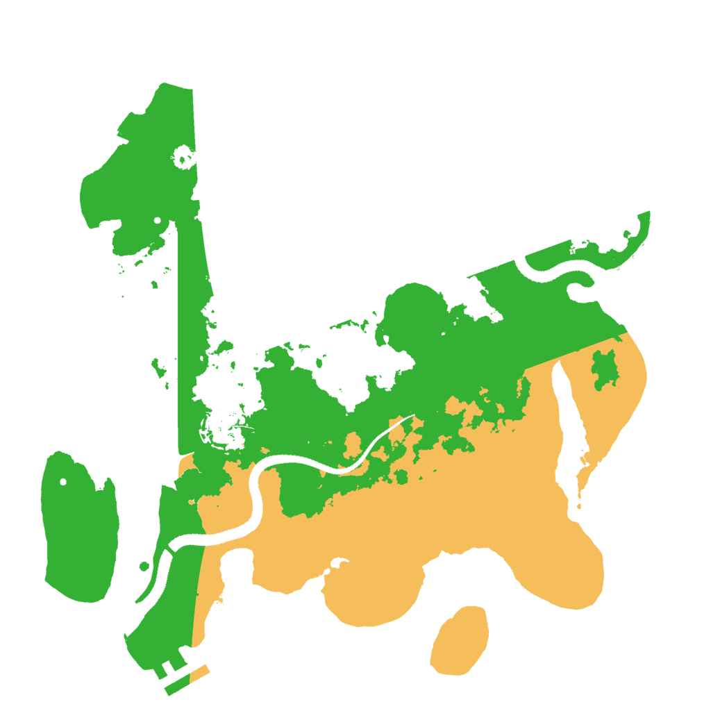 Biome Rust Map: Procedural Map, Size: 3000, Seed: 1224729388