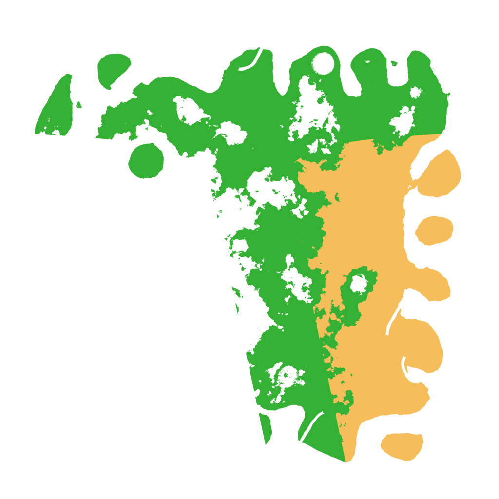 Biome Rust Map: Procedural Map, Size: 4000, Seed: 2036266305