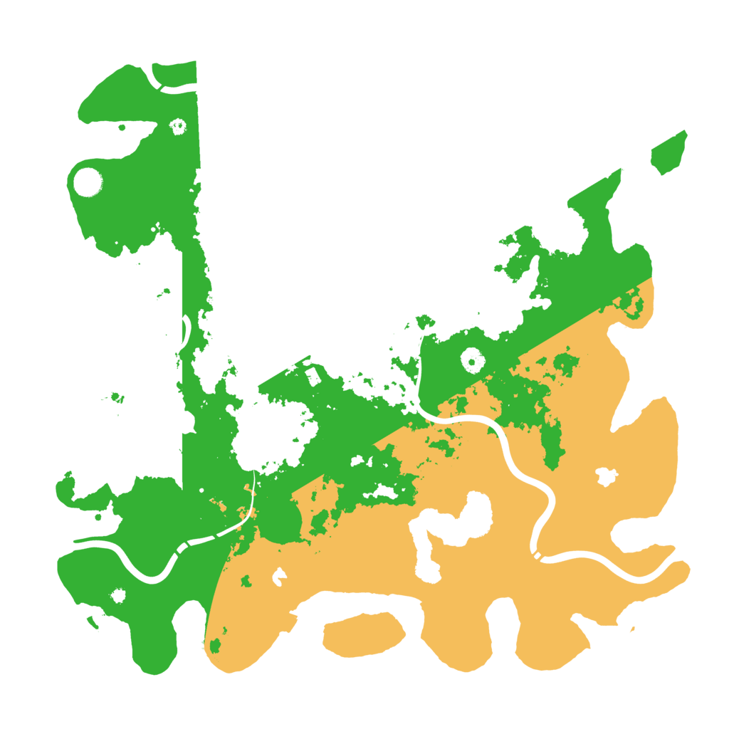 Biome Rust Map: Procedural Map, Size: 4500, Seed: 513