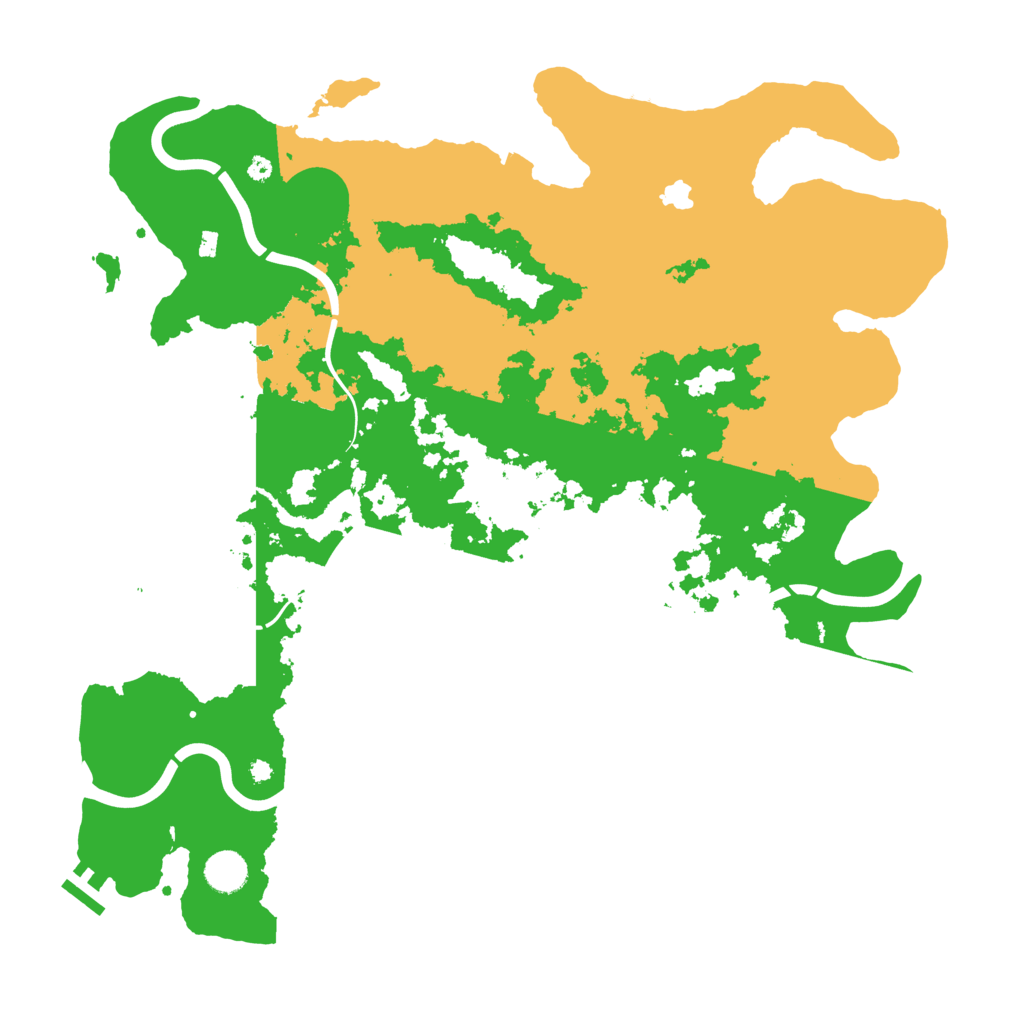 Biome Rust Map: Procedural Map, Size: 4250, Seed: 15241