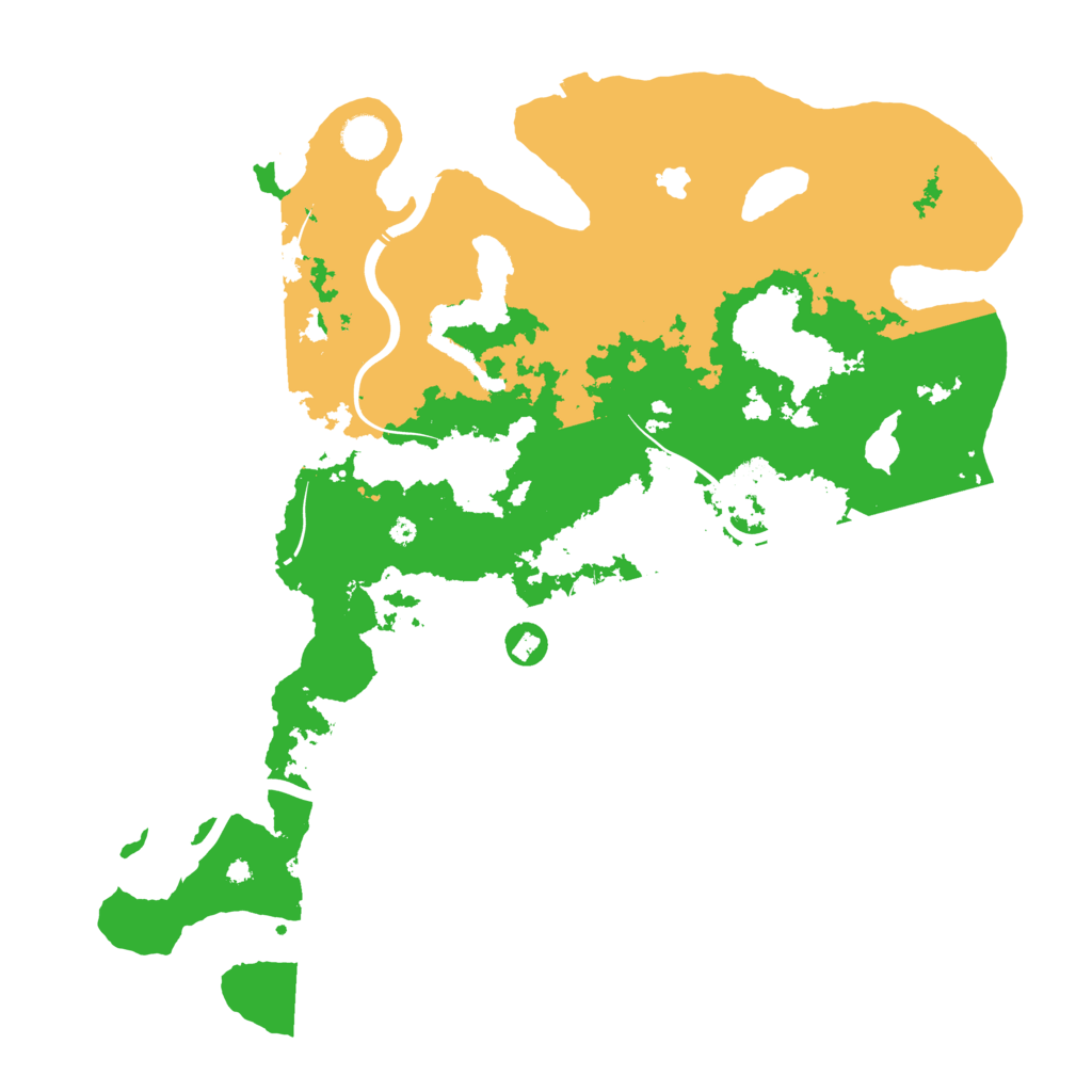 Biome Rust Map: Procedural Map, Size: 4250, Seed: 426587260