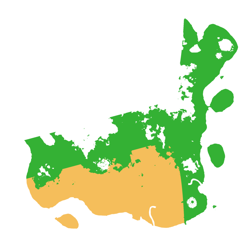 Biome Rust Map: Procedural Map, Size: 3700, Seed: 218250216
