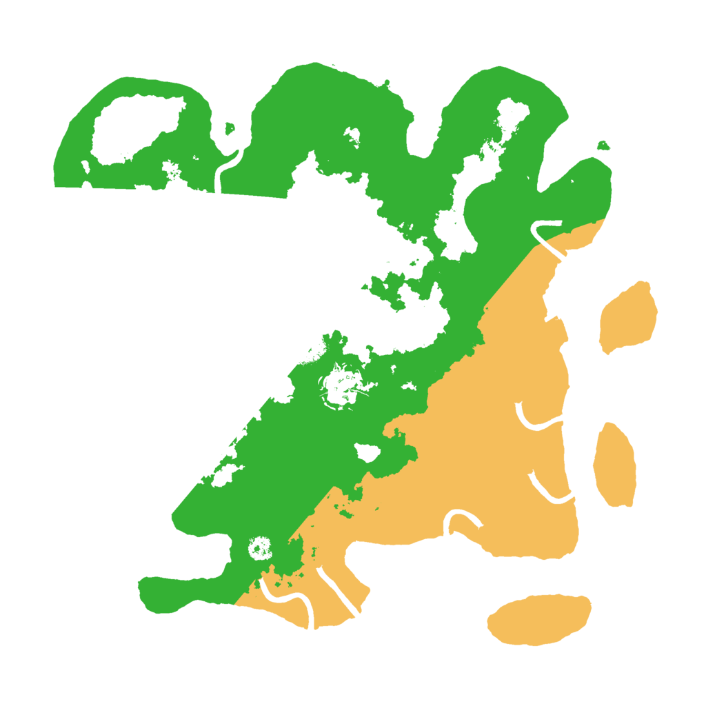 Biome Rust Map: Procedural Map, Size: 3000, Seed: 240307478