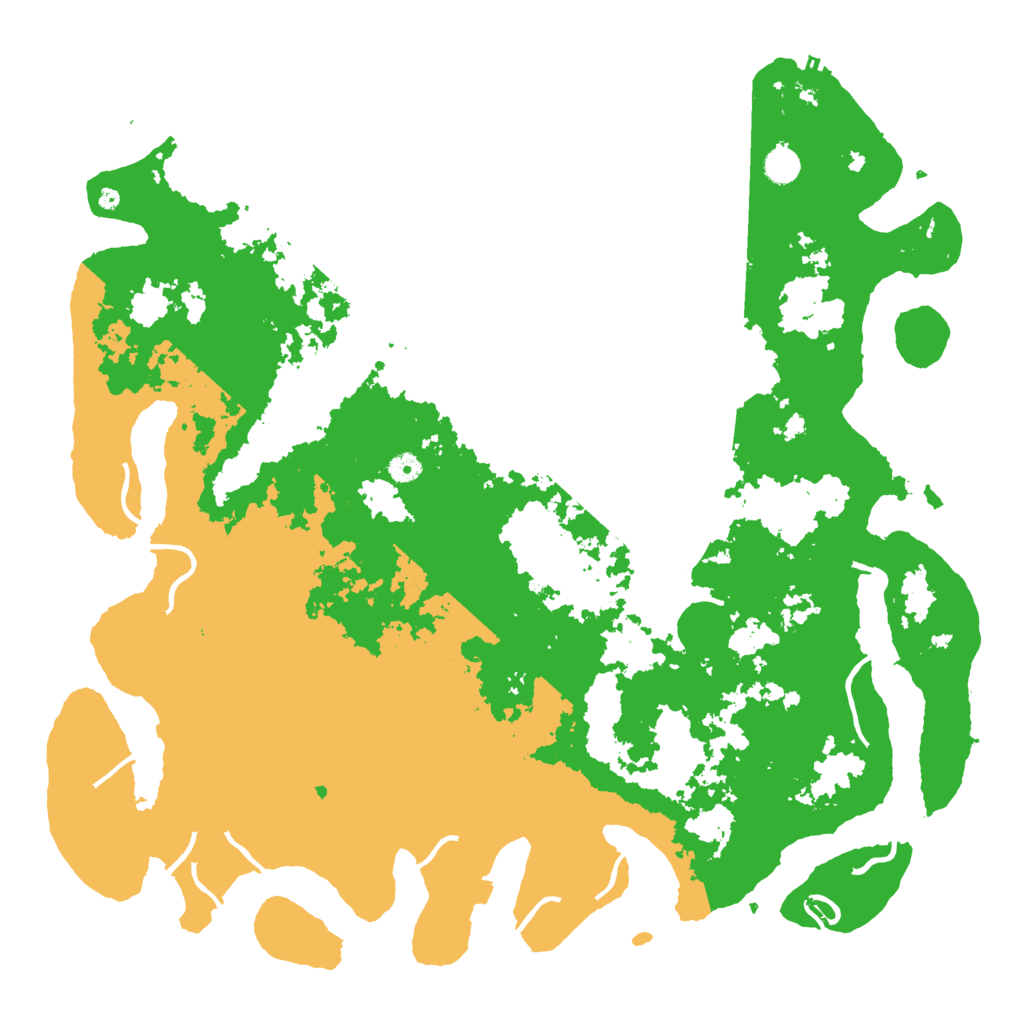 Biome Rust Map: Procedural Map, Size: 5000, Seed: 31796248