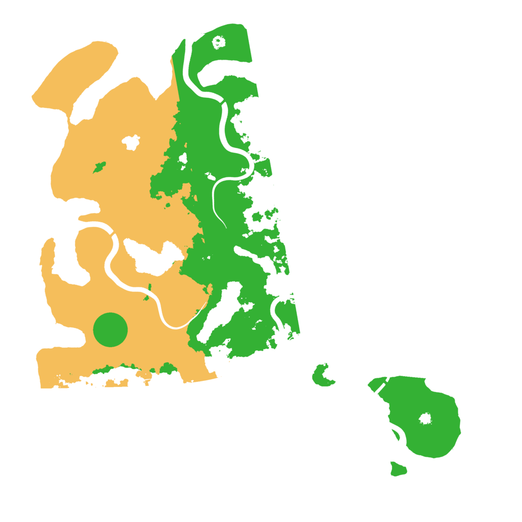 Biome Rust Map: Procedural Map, Size: 4000, Seed: 389807079