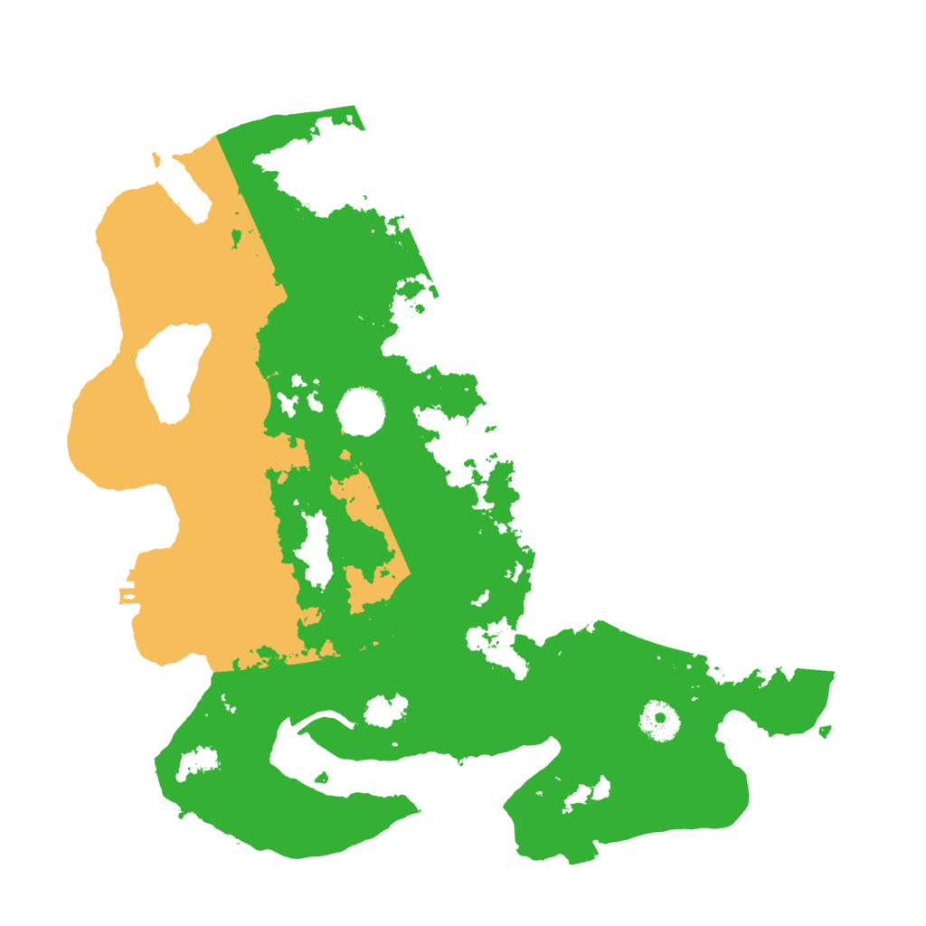 Biome Rust Map: Procedural Map, Size: 3500, Seed: 198061967