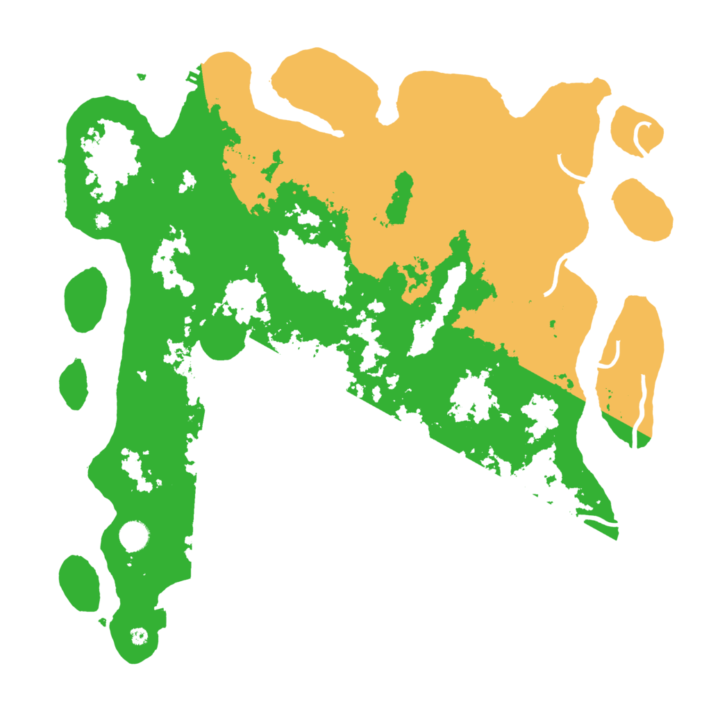 Biome Rust Map: Procedural Map, Size: 4200, Seed: 1232