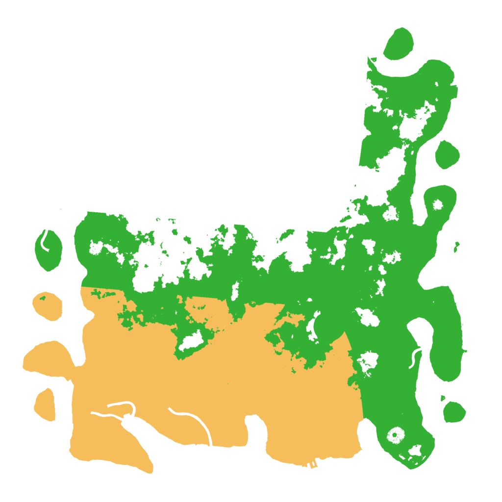 Biome Rust Map: Procedural Map, Size: 4500, Seed: 1466693096