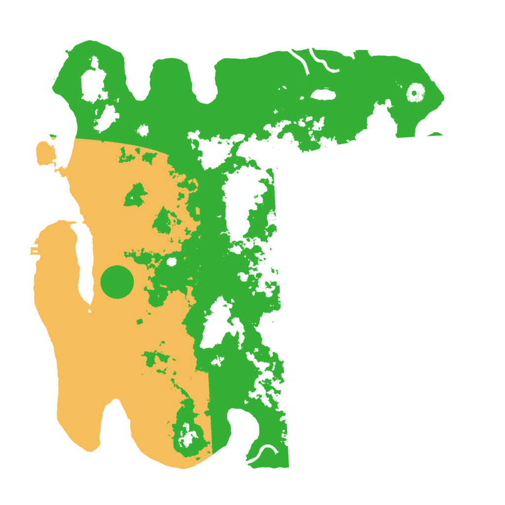 Biome Rust Map: Procedural Map, Size: 4000, Seed: 260781285