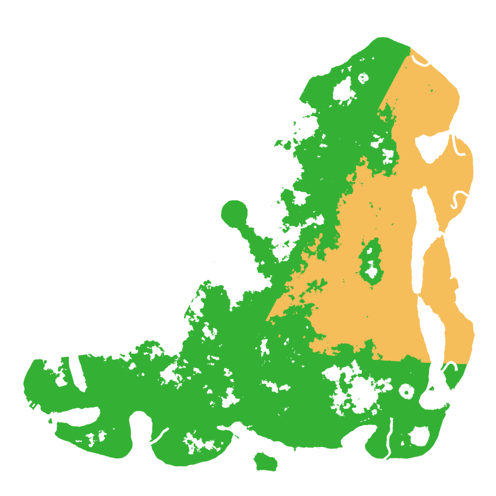 Biome Rust Map: Procedural Map, Size: 5000, Seed: 2086317807
