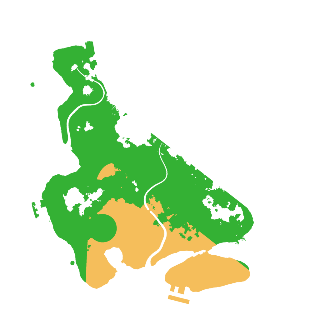 Biome Rust Map: Procedural Map, Size: 3000, Seed: 769026630
