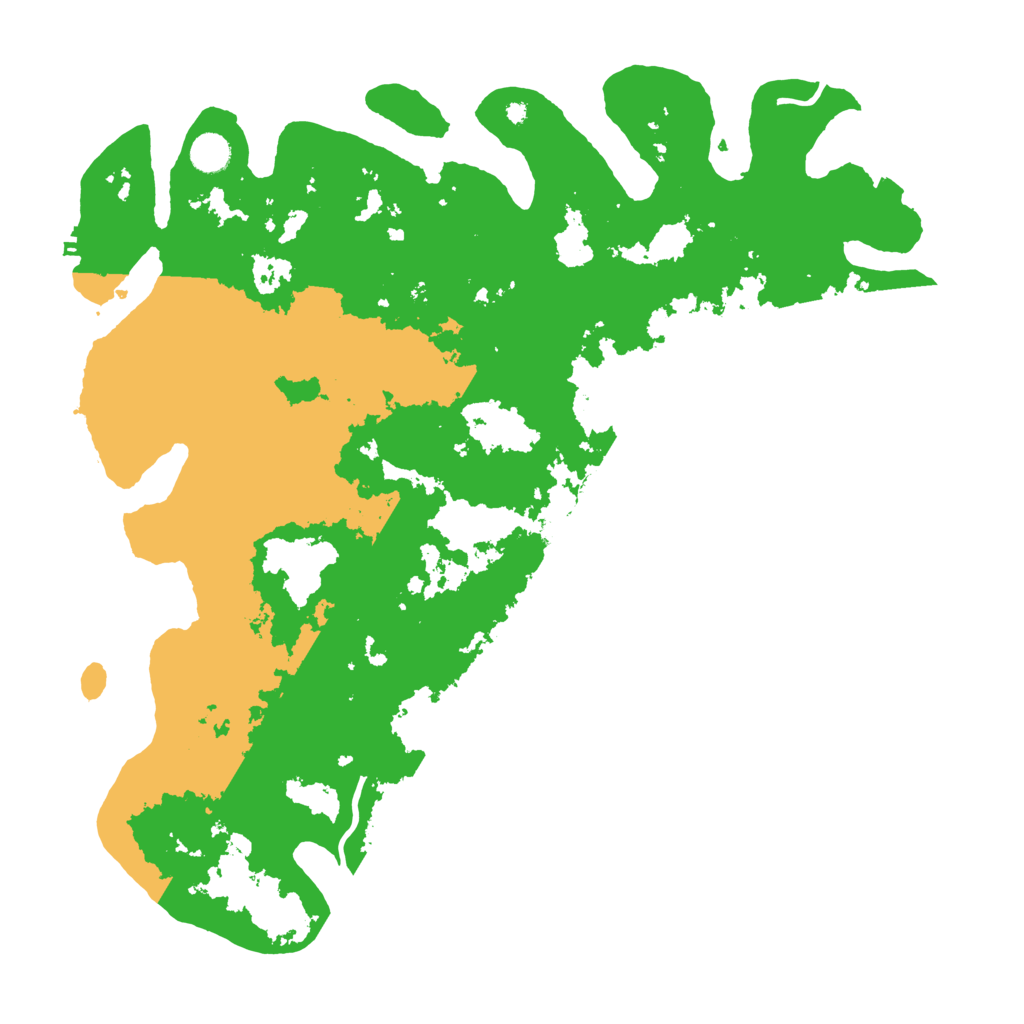 Biome Rust Map: Procedural Map, Size: 4500, Seed: 2041771851