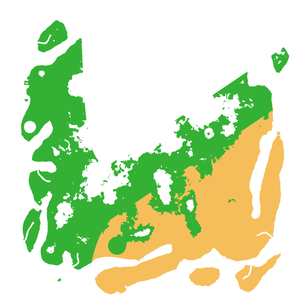 Biome Rust Map: Procedural Map, Size: 4500, Seed: 3013