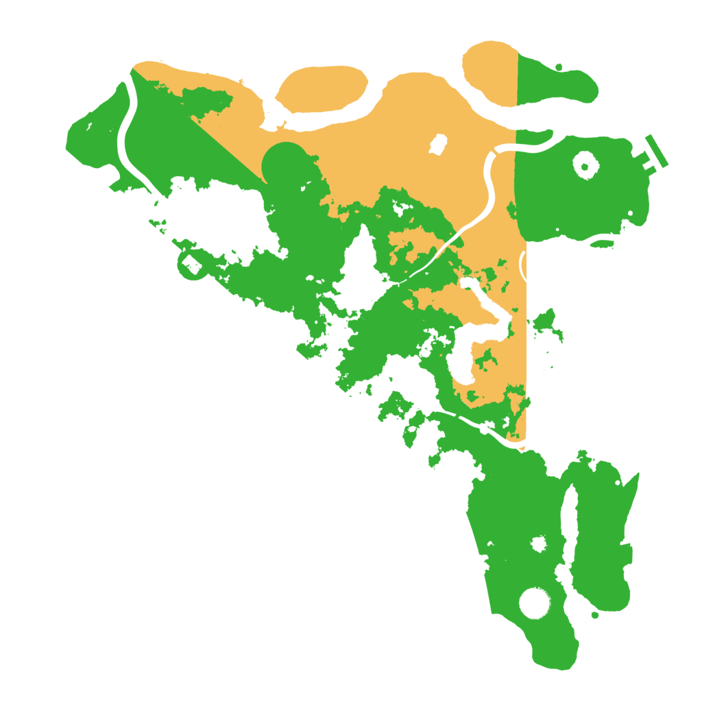 Biome Rust Map: Procedural Map, Size: 4000, Seed: 68662882