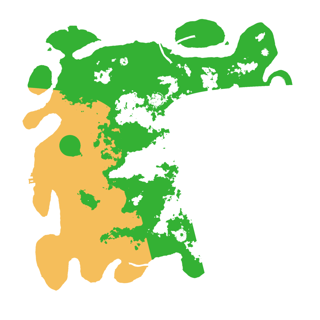Biome Rust Map: Procedural Map, Size: 4000, Seed: 1138229932