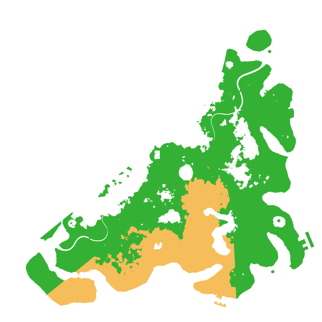 Biome Rust Map: Procedural Map, Size: 4000, Seed: 316174407