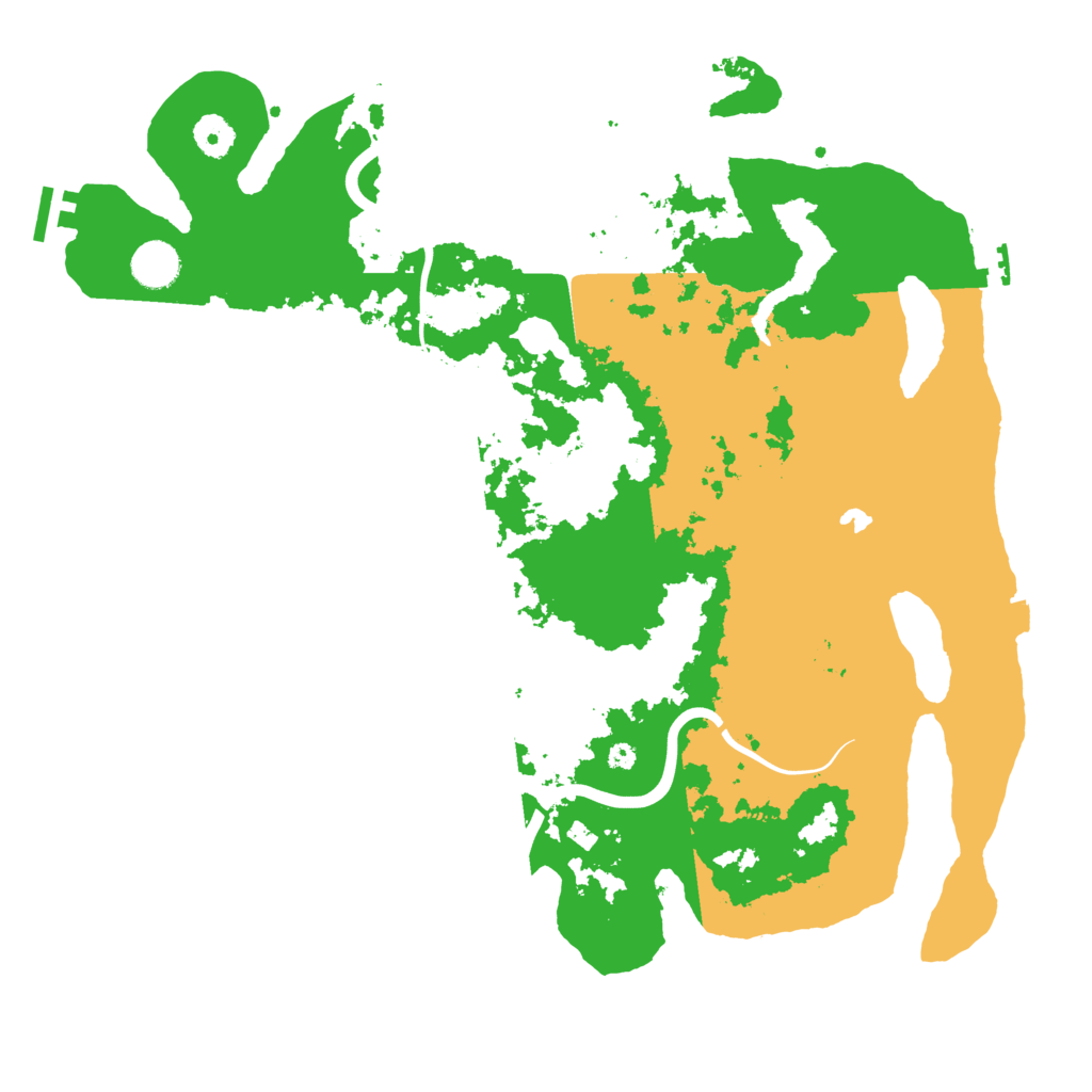 Biome Rust Map: Procedural Map, Size: 4000, Seed: 6553992