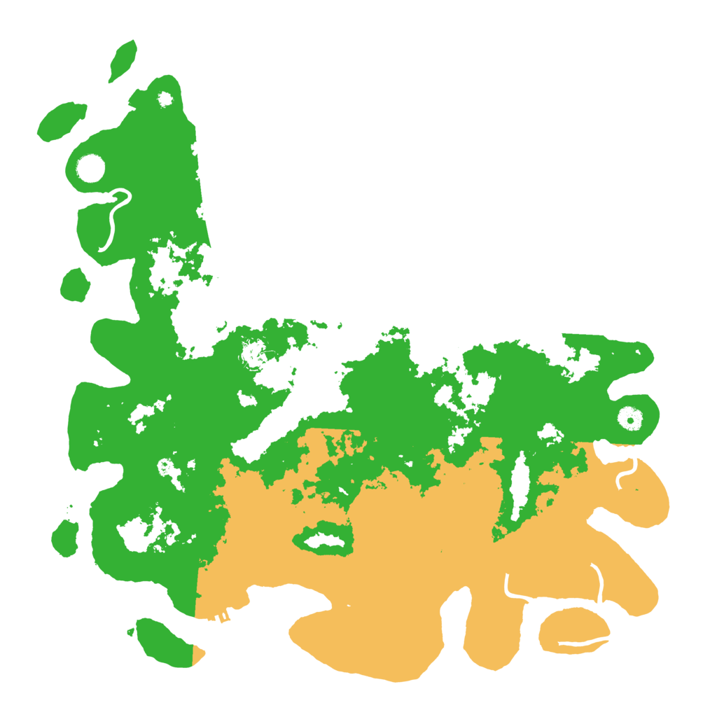 Biome Rust Map: Procedural Map, Size: 4445, Seed: 694203333