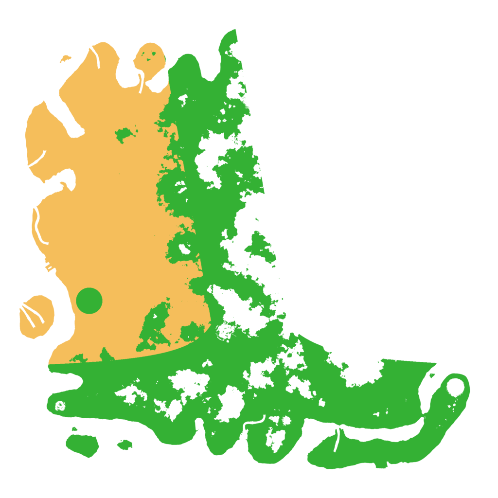 Biome Rust Map: Procedural Map, Size: 5000, Seed: 871855762