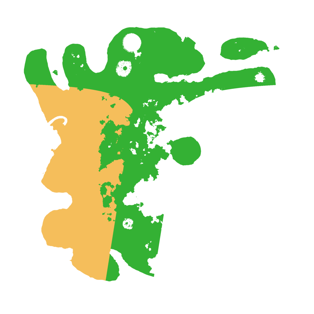 Biome Rust Map: Procedural Map, Size: 3000, Seed: 9533