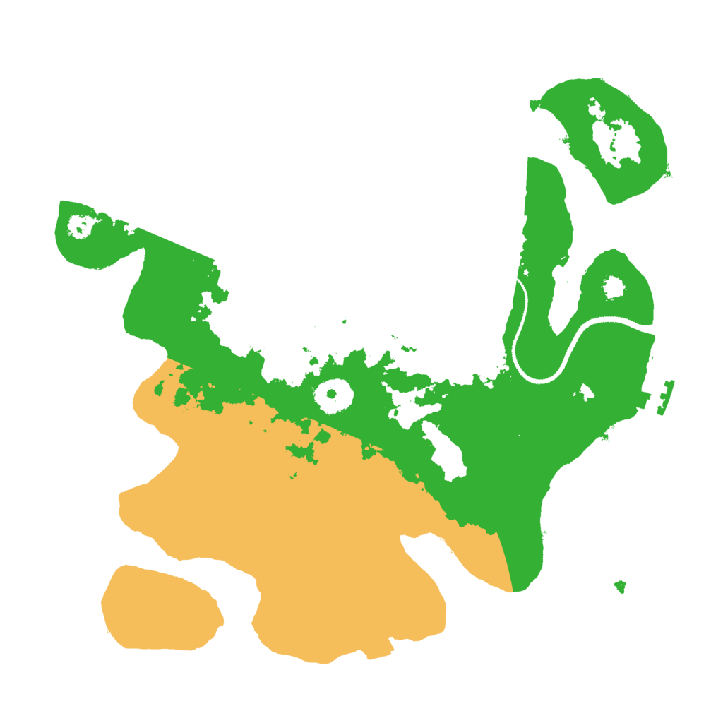 Biome Rust Map: Procedural Map, Size: 3000, Seed: 1649783625